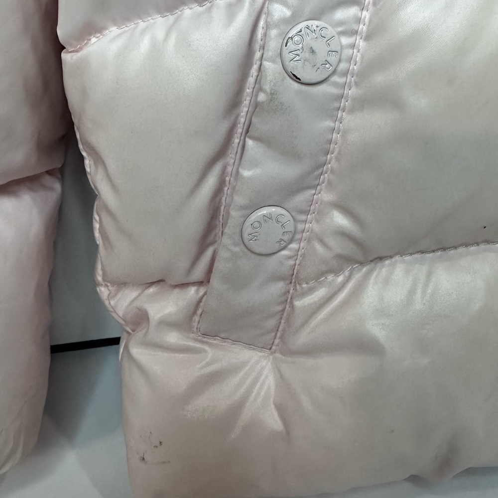 Toddler Moncler Pink Puffer Jacket Sz. 2T - Picture 2 of 13